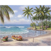 Oil DIY Pictures Trees On Canvas, Beautiful Landscape